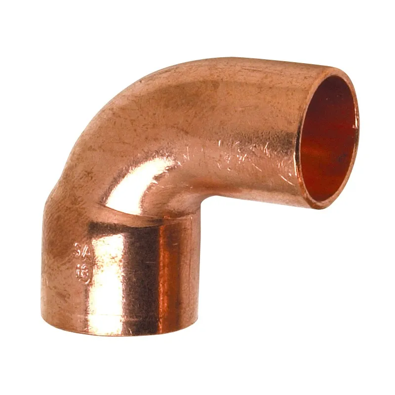 Coude petit rayon 90° MF mâle - femelle à souder