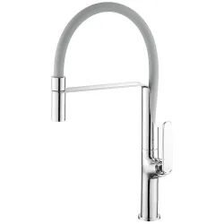 Mitigeur chromé cuisine THEWA TUBIG13