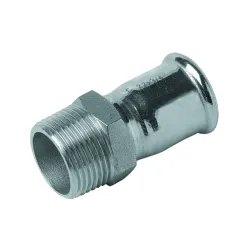 Raccord mixte inox 316L BSP Mâle / à sertir Femelle