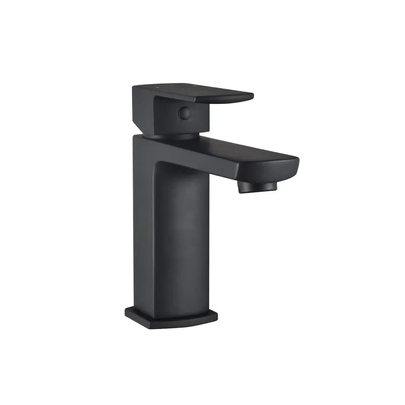 Mitigeur lavabo haut noirTHEWA DOU14
