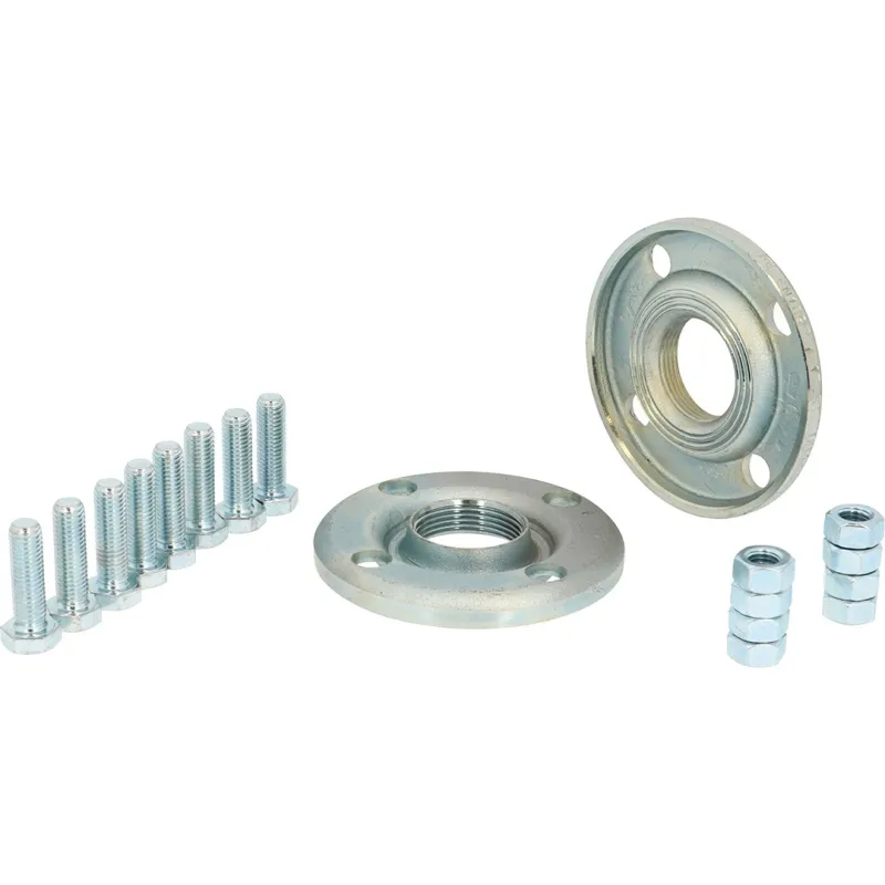 Contre-brides à visser avec boulons