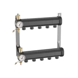 Collecteur pour installation géothermique prémonté