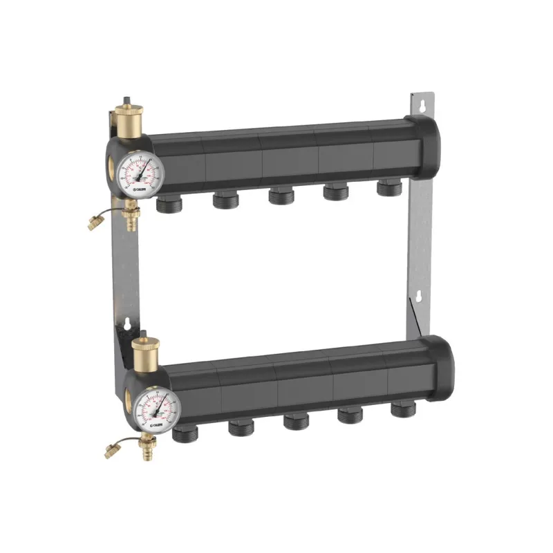 Collecteur pour installation géothermique prémonté