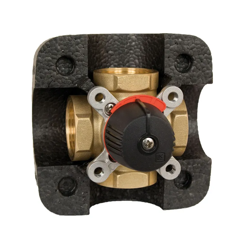 Coque isolation pour vanne laiton 4 voies