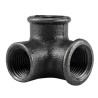 Threaded malleable cast iron fitting, female elbow distributor