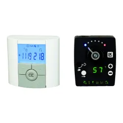 Kit de régulation RA130 sur vanne mélangeuse à transmission radio