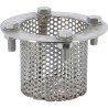 304L stainless steel strainer (ASTM A182) with PN10/16 flanges