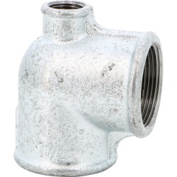 Raccord fonte malléable fileté Té réduit femelle