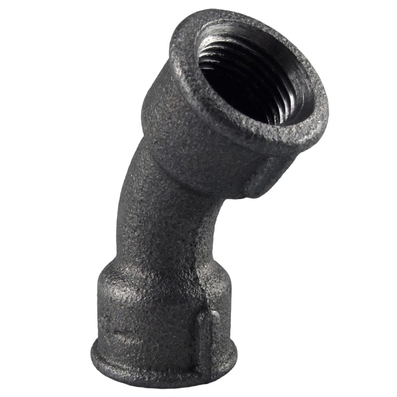 Raccord Union Femelle-femelle Fonte Malléable Galvanisée 1''1/4 - Portée Conique - Pour Eau, Gaz, Vapeur