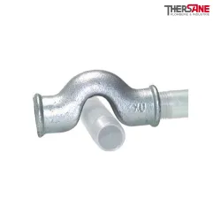 Raccord fileté dos d'âne fonte malléable