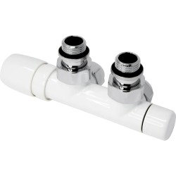 Left-hand white angle valve...