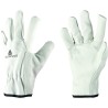 Standard-fit cowhide split-leather gloves