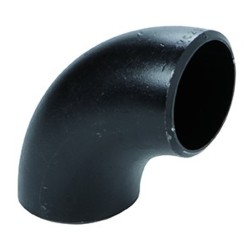 Coude 3D acier SCH40 90° sans soudure P265GH à souder