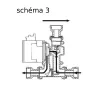 schéma Kit complet THERMOVAR COMBI laiton + isolation 1"1/4