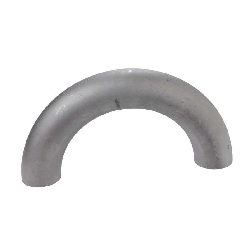 Coude 5D 180° sans soudure acier NF EN 10253-1 S235 (T10) noir