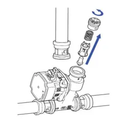 Schéma branchement Moteur circulateur Erp pour THERMOVAR Combi