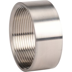 Stainless steel half-sleeve...