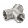 Y égal PN20 moulé inox 316 femelle BSP