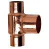Té réduit cuivre FFF femelle à souder