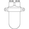Pot de condensation 6 X 6cm oventrop