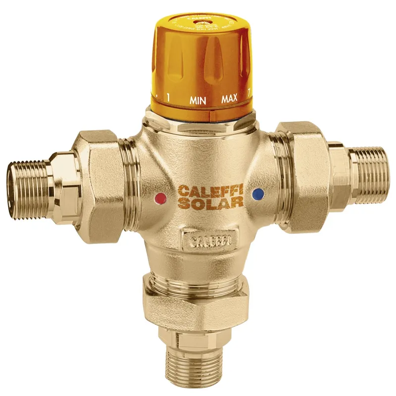 Mitigeurs thermostatiques solaire  pour hautes températures d'eau chaude