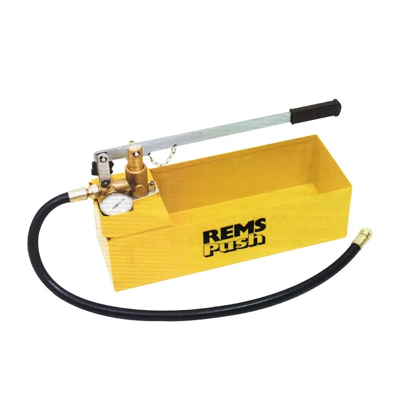 Pompe d'épreuve REMS Push