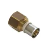 Raccord a sertir type radial Femelle fixe laiton pour tube multicouche