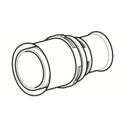 Schéma Raccord Manchon inégal à sertir en laiton de type radial pour tubes multicouches
