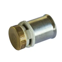 Raccord Bouchon à sertir laiton de type radial pour tubes multicouches