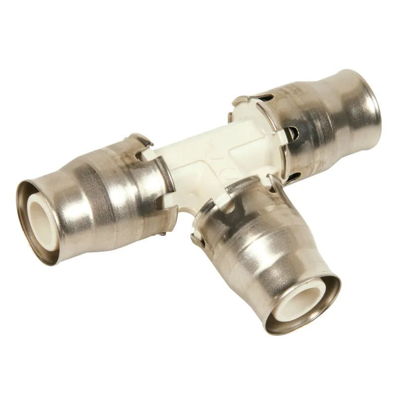 Raccords Tés égaux Alpex Plus pour tubes multicouches