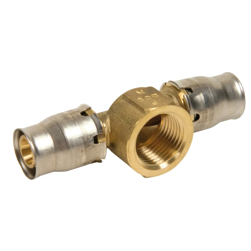 Raccords Tés Femelle Alpex Plus pour tubes multicouches