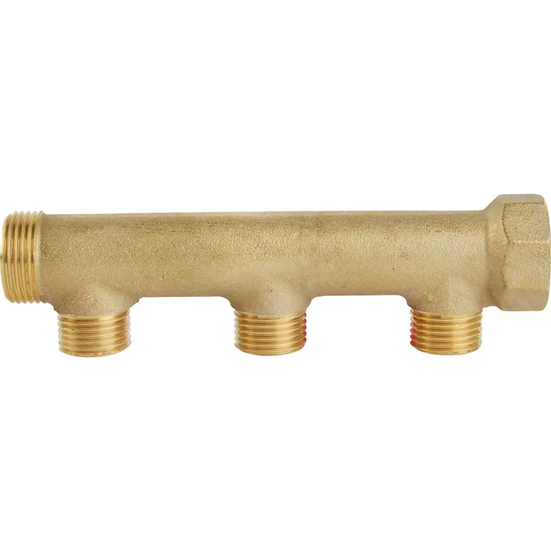 Collecteur série C portée plate économique MF 3/4" laiton M1/2"1/2"