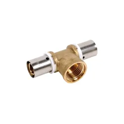 Raccord Té Femelle à sertir type radial pour PER ou PB