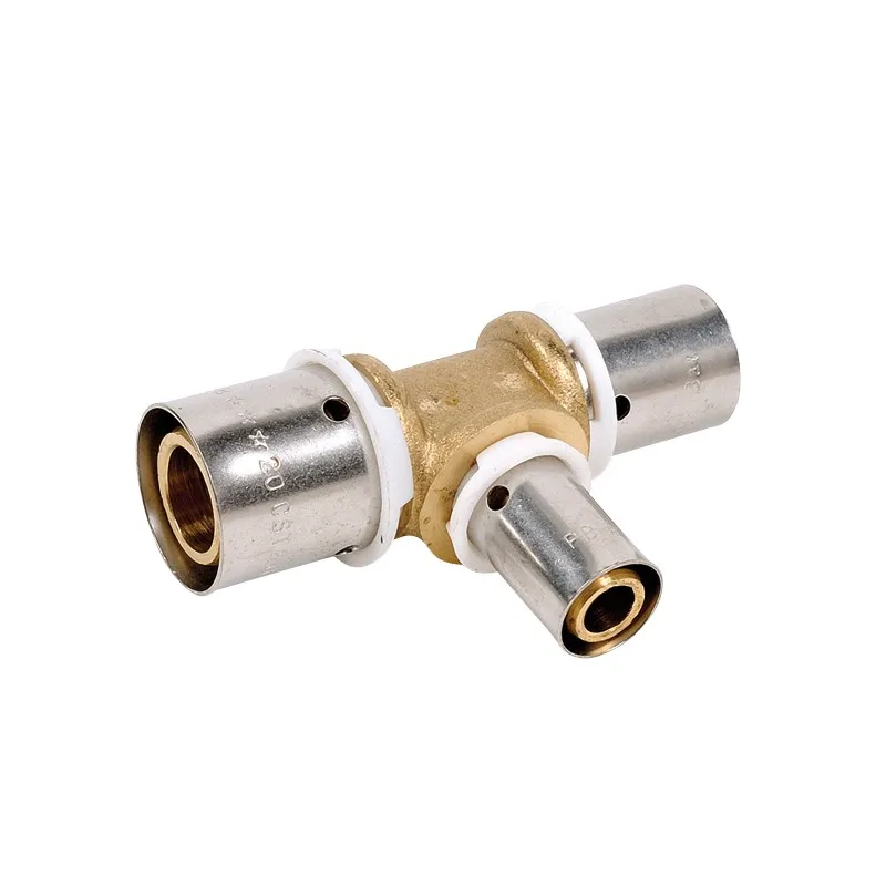 Raccord Té inégal à sertir type radial pour PER ou PB