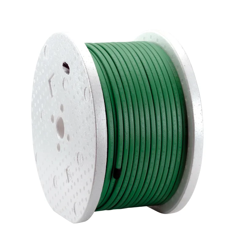 Câble chauffant autorégulant tresse métallique + gaine polymère fluoré 31W/m