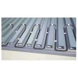 Photo d'installation Câble chauffant autorégulant tresse métallique + gaine polymère fluoré 31W/m