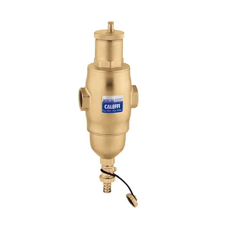 Dégazeur et pot de décantation standard à visser