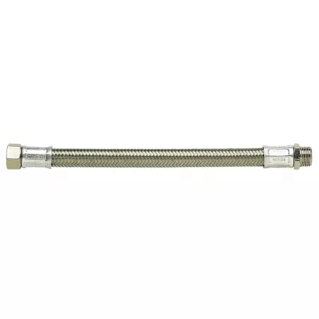 Flexible série “Plus” tresse inox Femelle-Mâle Sanitaire - Chauffage - Climatisation