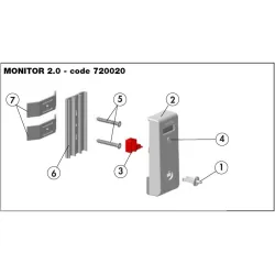 Kits de fixation pour répartiteur de chaleur - monitor