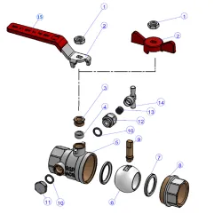 NOMENCLATURE FEMELLE – FEMELLE A PURGE Série Référence+