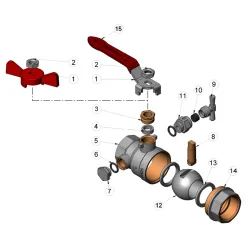 NOMENCLATURE FEMELLE – FEMELLE A PURGE serie BATIMENT