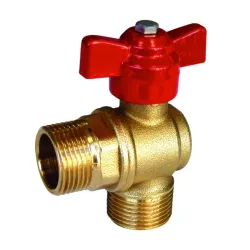 Vanne à sphère laiton titré CW617N équerre A.C.S