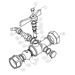 NOMENCLATURE MODELE ECROU PRISONNIER  FEMELLE AVEC PURGE 647