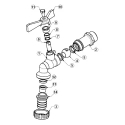 NOMENCLATURE MODELE AVEC MANETTE LAITON 681