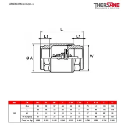 DIMENSIONS ( en mm ) 303