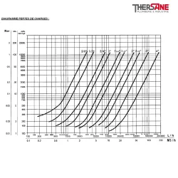 DIAGRAMME PERTES DE CHARGES 307