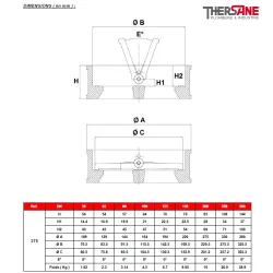 DIMENSIONS ( en mm ) 375