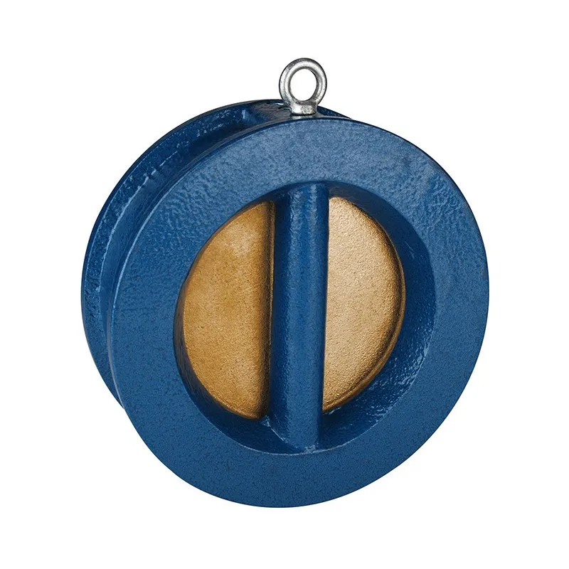 Clapet de non-retour double battant bronze-aluminium