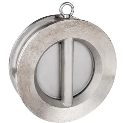 Clapet de non-retour double battant inox ASTM A351 CF8M