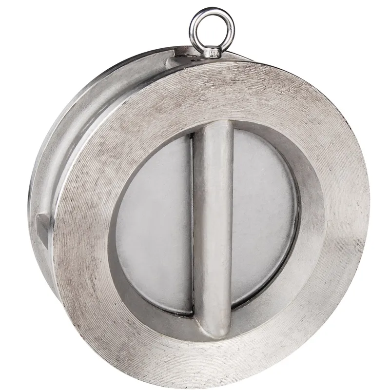 Clapet de non-retour double battant inox ASTM A351 CF8M